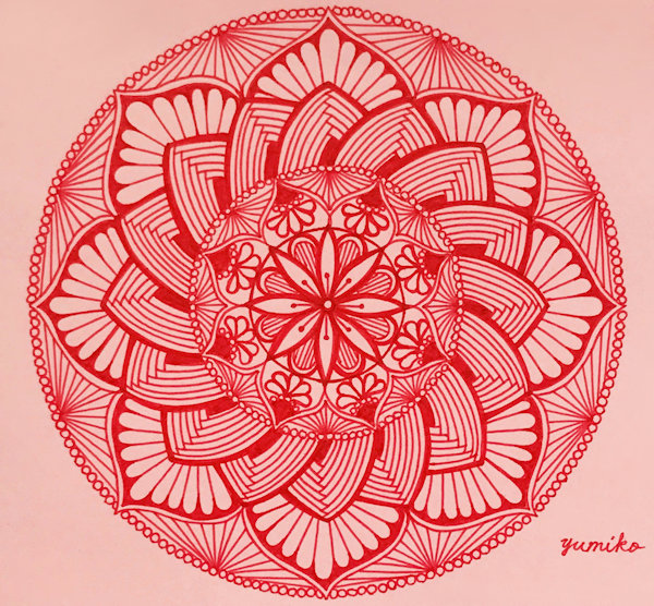 曼荼羅アートの描き方 家にあるものを利用して円を描く方法 ときめきアトリエ