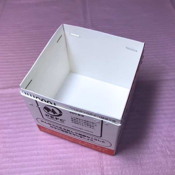 牛乳パックでせっけんの型を作る方法 ときめきアトリエ